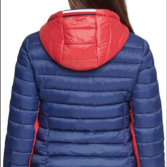 Tommy Hilfiger packable fitted puffer jacket NWT - Picture 5 of 9